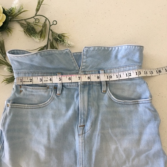 Frame le high cocco mini fold over skirt size 26 - Picture 4 of 6